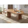 Image de Skye Decor, Sabella - Atlantic Pine, table à manger, pin atlantique, plateau 100 % mélamine, 200 x 90 x 75 cm