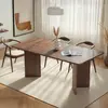 Image de Skye Decor, Linza - Milano Walnut, table à manger, noyer, 100 % panneau aggloméré mélaminé, 180 x 90 x 75 cm