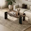 Image de Skye Decor, Table basse Nesting (3 pièces) - Chêne saphir, 100% mélaminé | Panneau de particules 100% revêtu de mélamine