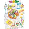 Image de Magnolia Puzzle King Cake - 1000 pièces jouet coloré