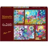 Image de MAGNOLIA Puzzle Endless Race, monde artificiel, spa et Grand Canyon pour femmes, 4 x 260 ml