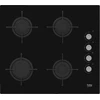 Image de Table de cuisson gaz 60cm 4 feux noir - Beko - HILG64120S -