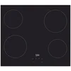 Image de Beko HIC 64400 E, Noir, Encastrable, 60 cm, Vitrocéramique, Vitrocéramique, 4 zones