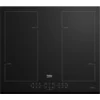 Image de Table de cuisson à induction 60cm 4 feux 7200w noir - Beko - HII64206F2MT -