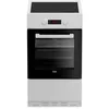Image de Cuisiniere induction - BEKO - FSM58301WC - 3 feux - 0,92 kwh/cycle - 50cm - Neuf