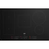 Image de Beko HII85720UFT Table de cuisson à induction encastrable, 80 cm, 5 brûleurs, noir