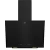 Image de Hotte décorative inclinée 60cm 408m3/h noir - Beko - BHCA62442BBH -