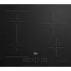 Image de Beko HII64200SFMT Table de cuisson noire intégrée 59 cm à induction 4 zone(s) de cuisson