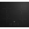 Image de Table de cuisson induction 59cm 4 feux 7200w noir - Beko - HII64200SMT - b300