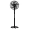 Image de Ventilateur sur pied Beko EFS5100B 40 cm 5 pales 45 W 3 vitesses oscillation noire - Neuf