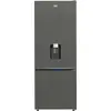 Image de Réfrigérateur combiné - BEKO série b100 - B1RCNE534DG - 2 portes - Distributeur d'eau - 475 L - 70 x 74,5 x 187 cm - Gris Ma