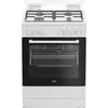 Image de Beko FBE62011WC four et cuisinière A Electrique Gaz Blanc