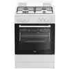 Image de Beko FBE62011WC four et cuisinière A Electrique Gaz Blanc - Neuf