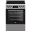 Image de Cuisinière vitrocéramique 66l 4 feux inox - Beko - FBE67310GX - b300