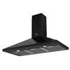 Image de Hotte murale LEISURE H1001PKF 100 cm Noir cheminée LED 3 vitesses 600 m³/h Classe C - Neuf