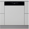 Image de Lave-vaisselle 60cm 14 Couverts 46bd Intégrable Avec Bandeau Noir - Whirlpool - W3pfd636b
