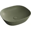 Image de Vasque À Poser Vitra Plural Vitra Clean Vert Mousse Mat