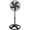 Image de Ventilateur Sur Pied Kumtel Ktf-345 Noir 60 W 18" 3 Vitesses Oscillation 70°