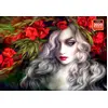 Image de ANATOLIAN Puzzle Femme en fleurs 1000 pièces