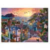 Image de Puzzle ANATOLIEN Ville côtière au coucher du soleil 1000 pièces
