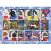 Image de ANATOLIAN Puzzle chat Noël timbres 1000 pièces