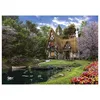 Image de ANATOLIAN Puzzle Petite maison de printemps au bord du lac 3000 pièces
