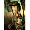 Image de Magnolia Puzzle Femme et Dragon - 1000 pièces jeu de puzzle