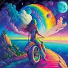 Image de YAZZ Puzzle carré Rainbow Ride 1023 pièces