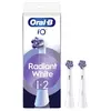 Image de Série Oral-B iO Radiant White, brossettes rondes authentiques, élimination en profondeur de la plaque dentaire, 2 pièces