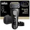 Image de Braun Series 9 Pro+ 9615S Rasoir à grille Tondeuse Noir, Gris - Neuf