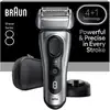 Image de Rasoir électrique BRAUN Series 8 - Noir - Autonomie 60 minutes - Charge rapide 5 minutes - Neuf