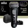 Image de Rasoir électrique - BRAUN - Series 9 9610s - 240 V - Autonomie 60 min - Noir - Neuf