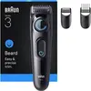 Image de Braun Series 5 52-B1650S, Rasoir, Bleu, Boutons, Batterie, Lithium-ion (Li-ion), Batterie intégrée
