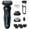 Image de Braun Series 5 52-B1650S rasoir pour homme Rasoir à grille Tondeuse Bleu - Neuf