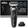 Image de Braun Series 7 72-C1200s Tondeuse Noir, Bronze, Acier inoxydable