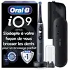 Image de Brosse à dents électrique Oral-B iO9 Series Black Onyx Luxe Edition connectée rechargeable 7 modes Noir et Rose - Neuf