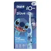 Image de Oral-B iO Kids Disney Stitch, Enfants, Brosse à dents rotative, Soins quotidiens, Sensible, Super sensible, Bleu, 2 min, Bleu
