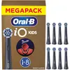 Image de Têtes de brosse de remplacement Oral-B iO Kids Spiderman - 8 pièces - FFU