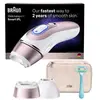 Image de Braun Skin i expert, technologie à impulsions lumineuses (IPL), or rose, blanc, CA, 100 - 240 V, 50/60 Hz, 70 mm