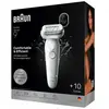 Image de Épilateur BRAUN Silk·épil 9 Wet & Dry, couleur : blanc