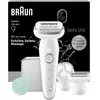 Image de Braun Silk·épil 9 SkinSpa, épilateur pour femmes, couleur : blanc
