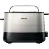 Image de Philips Viva Collection HD2635/90 grille-pain 7 2 tranches Noir, Titane