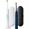 Image de Philips HX6851/34 Sonicare ProtectiveClean 5100 Brosse à dents électrique sonique avec 2e manche