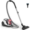 Image de Aspirateur sans sac 77db blanc arctique/pêche - Philips - XB2142-09 - série 2000