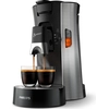Image de Philips Machine à café à dosettes Senseo Select - Sélection de la force du café Plus, fonction mémo, plastique recyclé, acier brossé (CSA250/10)