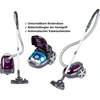 Image de Aspirateur traineau 900w 79db violet - Philips - XD3100-06 -