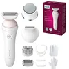 Image de Philips Lady Shaver Series 8000 BRL176/00 Rasoir sans fil avec utilisation humide et sèche BRL176/00, blanc en occasion ou reconditionné