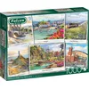 Image de Jumbo Spiele Falcon Welcome to Wales, puzzle, puzzle pour adultes, jeu de puzzle, 1000 pièces, 11341