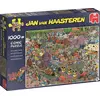 Image de Jan van Haasteren - Die Blumen-Parade - 1000 Teile Puzzle