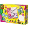 Image de SES moulages en plâtre + toiles à peindre 01349 13493